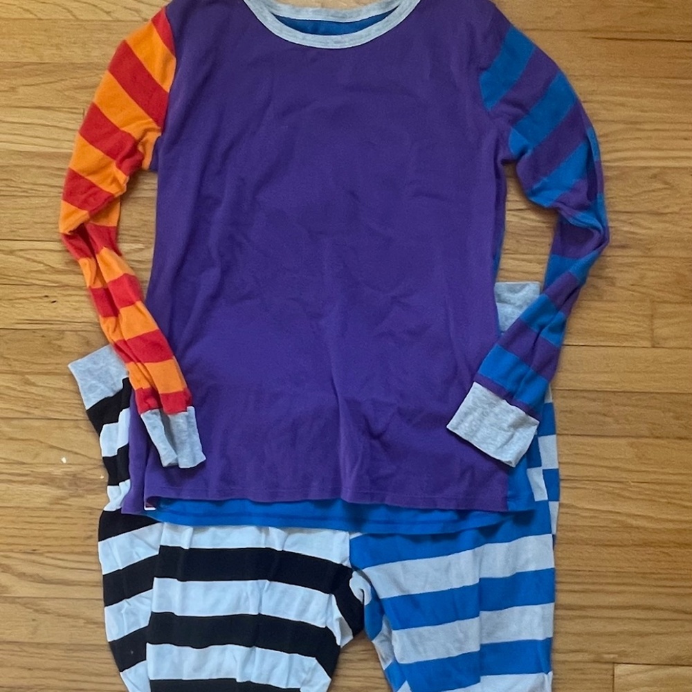 "LEGO by Target” Colorful Mix Striped Pajama Set - Ltd Edition ADULT Medium